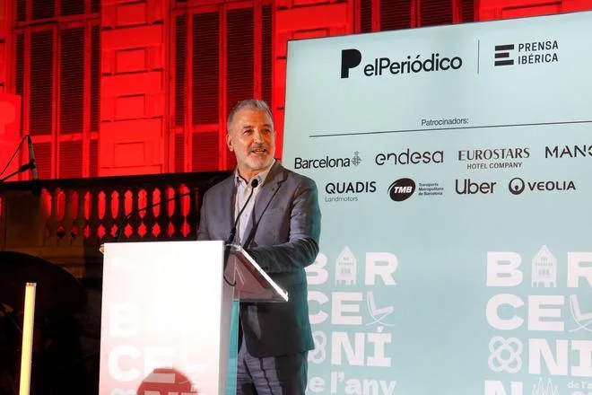 Jaume Collboni en el Barceloní y Barcelonina de l'Any 2026: "Es posible combinar la gran arquitectura con un urbanismo al servicio de las personas"