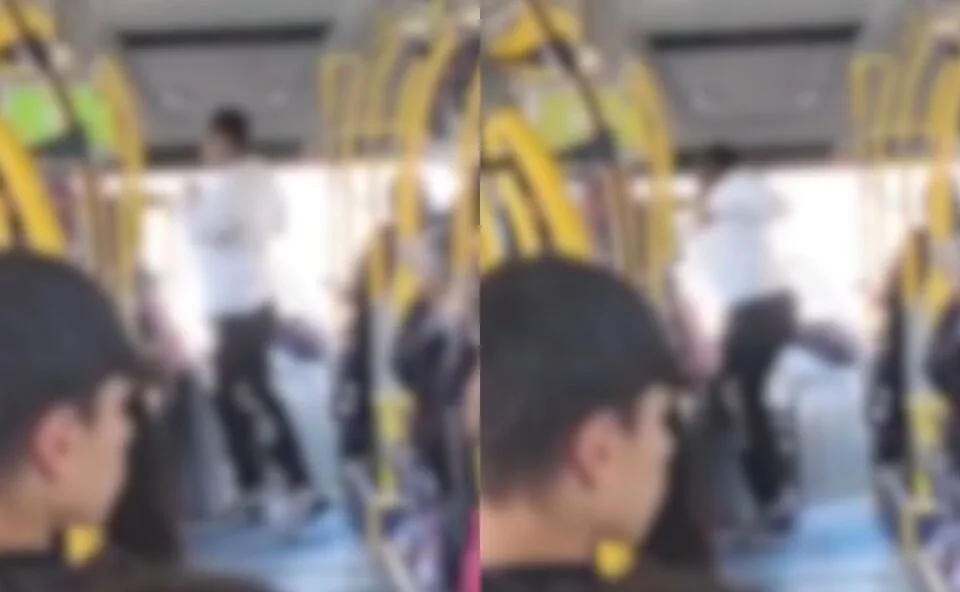 Vídeo! Motorista de ônibus é agredido com soco por homem que entrou sem pagar em Curitiba: “Procurava briga”
