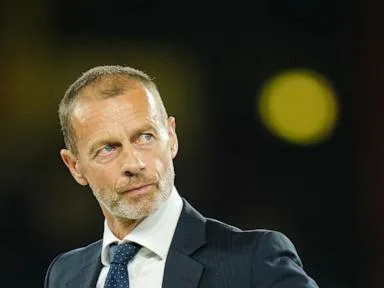 UEFA president Ceferin says he won't run against FIFA president but calls for Infantino to quit