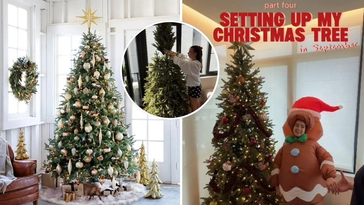 Influencer Bronte Rose puts Christmas tree up as new research reveals young Aussies decorate before December