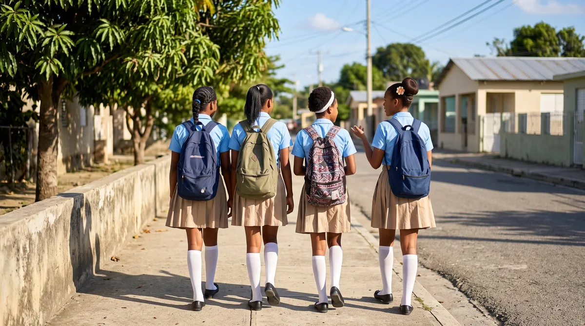 Más dominicanas terminan la secundaria, pero enfrentan barreras sociales: 1 de cada 4 falta a clases por la menstruación