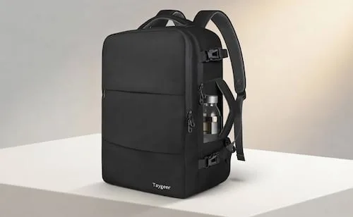 Mochila de viaje de 10 kg en menos de 500 pesos en Amazon México; viaja de manera cómoda y de calidad