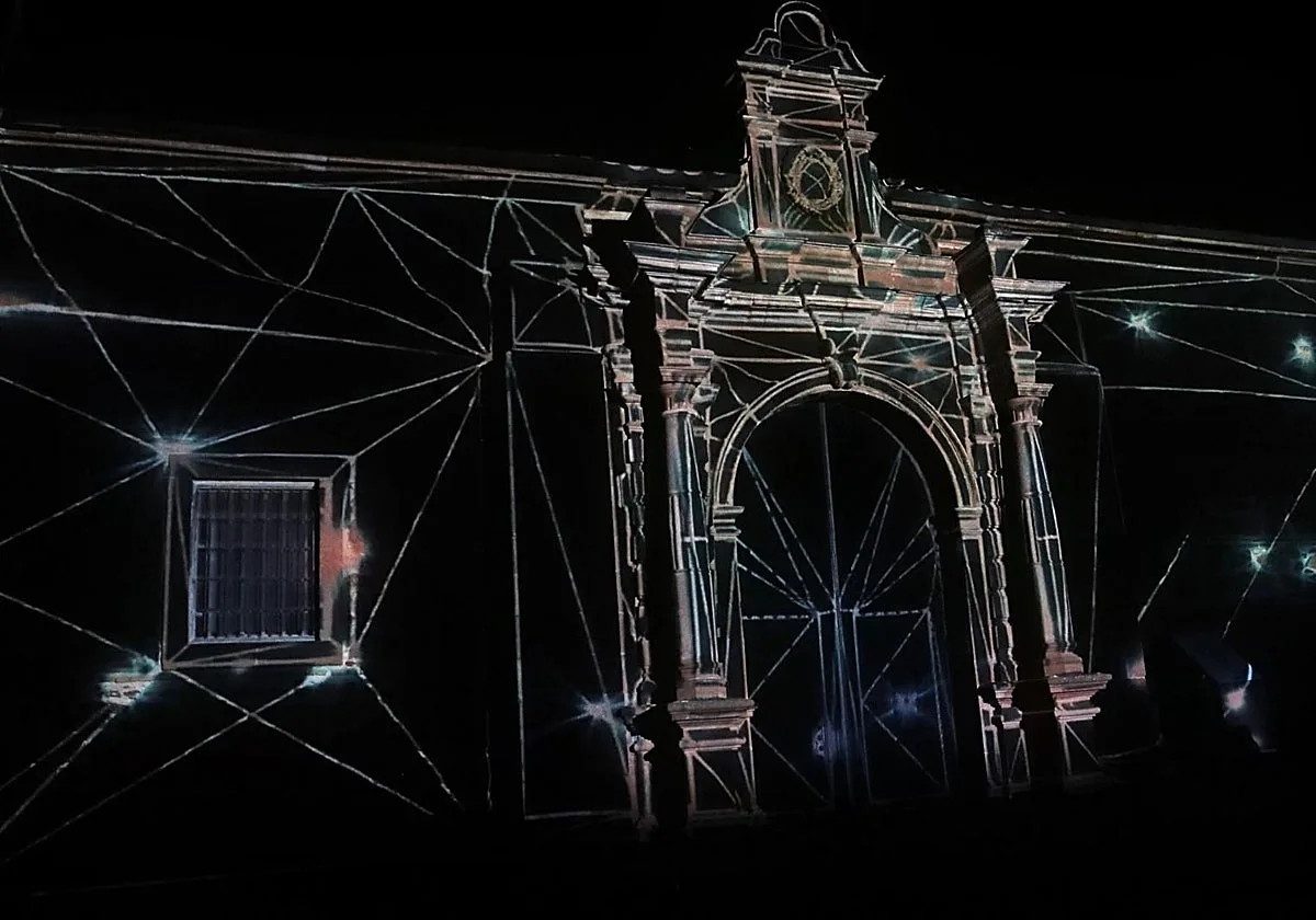 Un videomapping recorre los ocho siglos de historia de Santa María la Mayor de Alcázar de San Juan