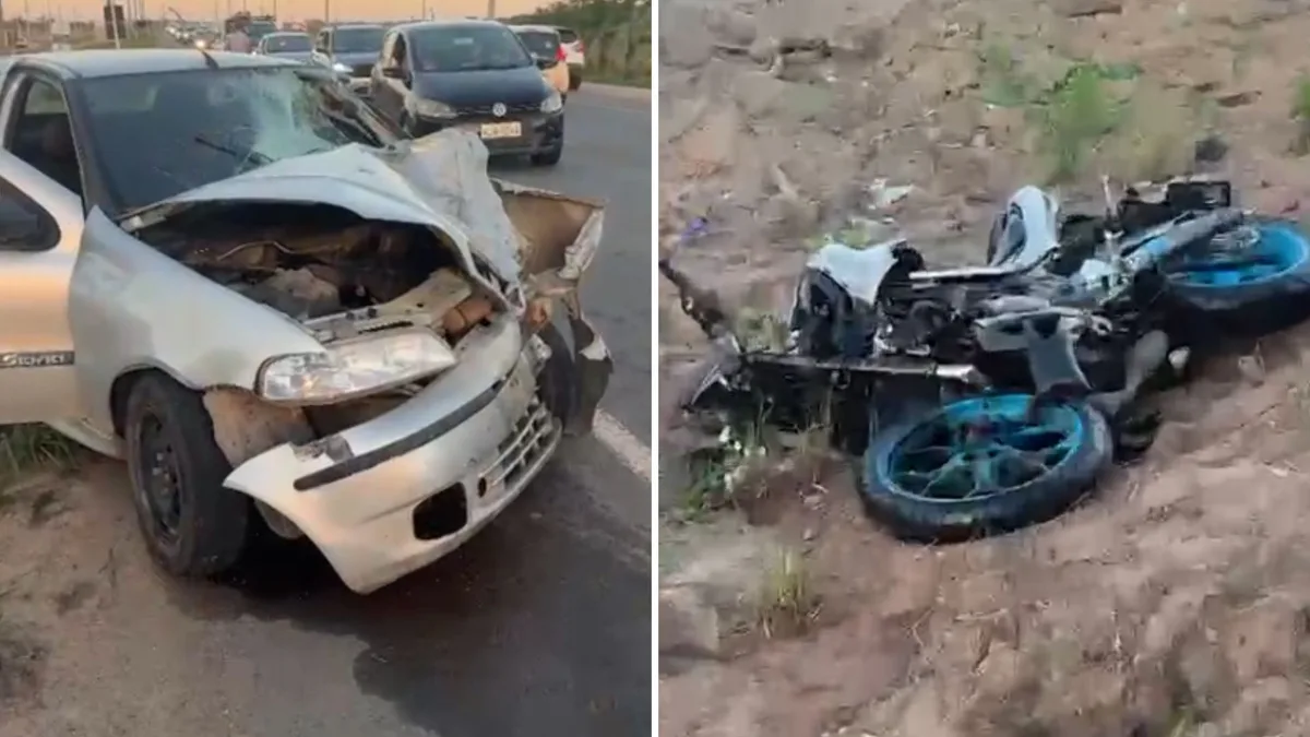 Motorista é preso após invadir contramão e matar motociclista em Linhares