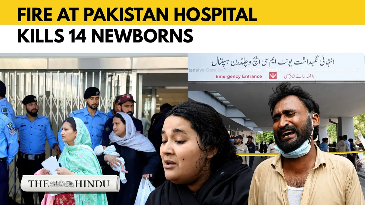 Islamabad hospital fire kills 14 newborn babies