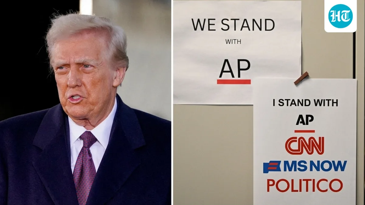 Trump's speech inaudible during White House event as CNN boycotts coverage; NYT says ‘will not publish or distribute’