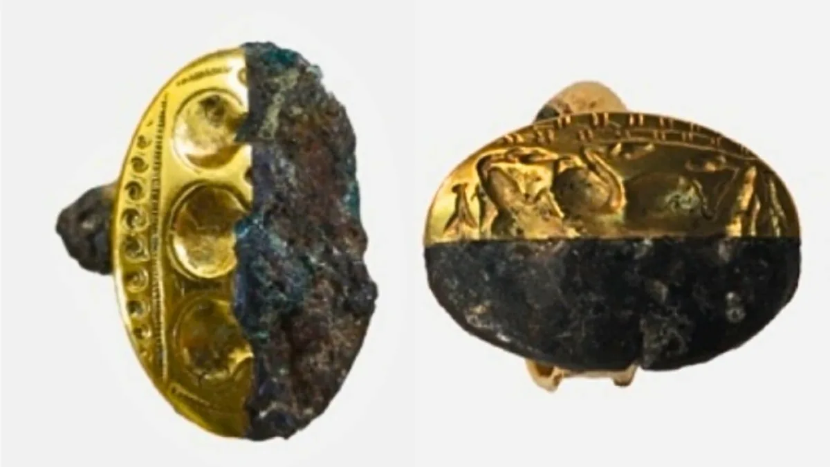 Metal de outro mundo encontrado em anéis das elites mediterrâneas