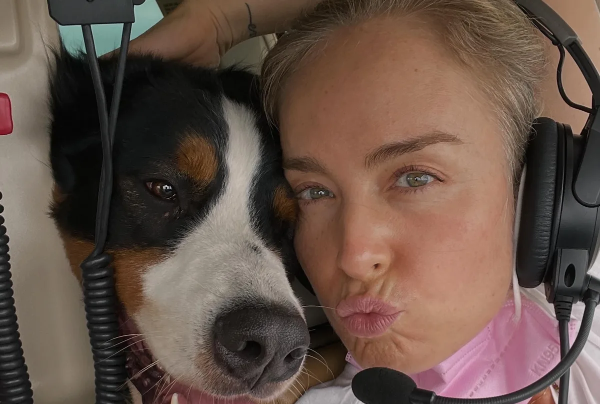 Angélica mostra últimos momentos de cachorro antes da morte: "Dói"