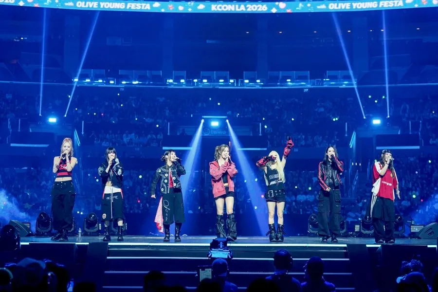 하입프린세스, 美 LA서 생라이브 랩 승부…‘KCON’ 무대 달궜다
