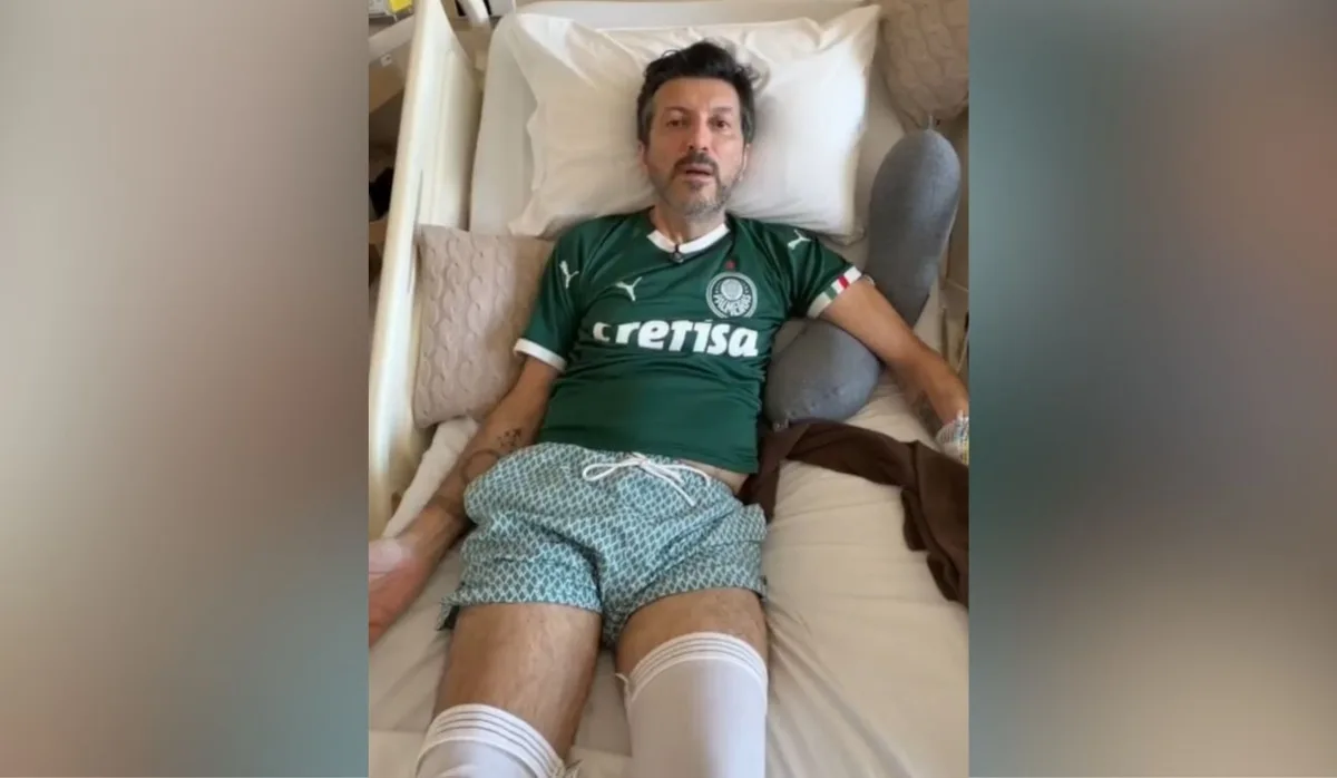 Lito Sousa aparece em vídeo pela 1ª vez desde o diagnóstico e pede para ser incluído em pesquisa