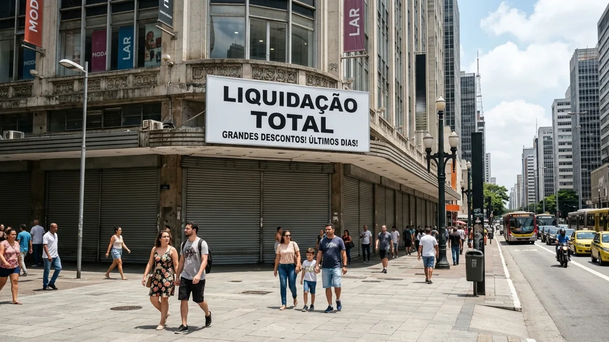 Quase 90 anos de história não evitaram o fim, rede fecha 163 lojas e cerca de 11 mil empregos desaparecem junto com as vitrines