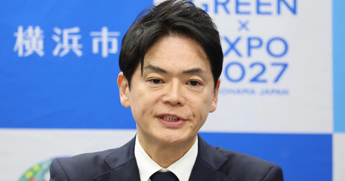 横浜市長、辞職の決め手は「市政の混乱にけじめ」 27日に決断