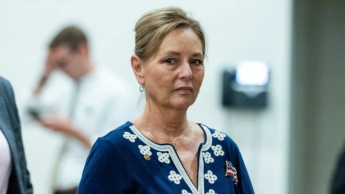 Darline Graham Gets Testy With Voter in Awkward Encounter