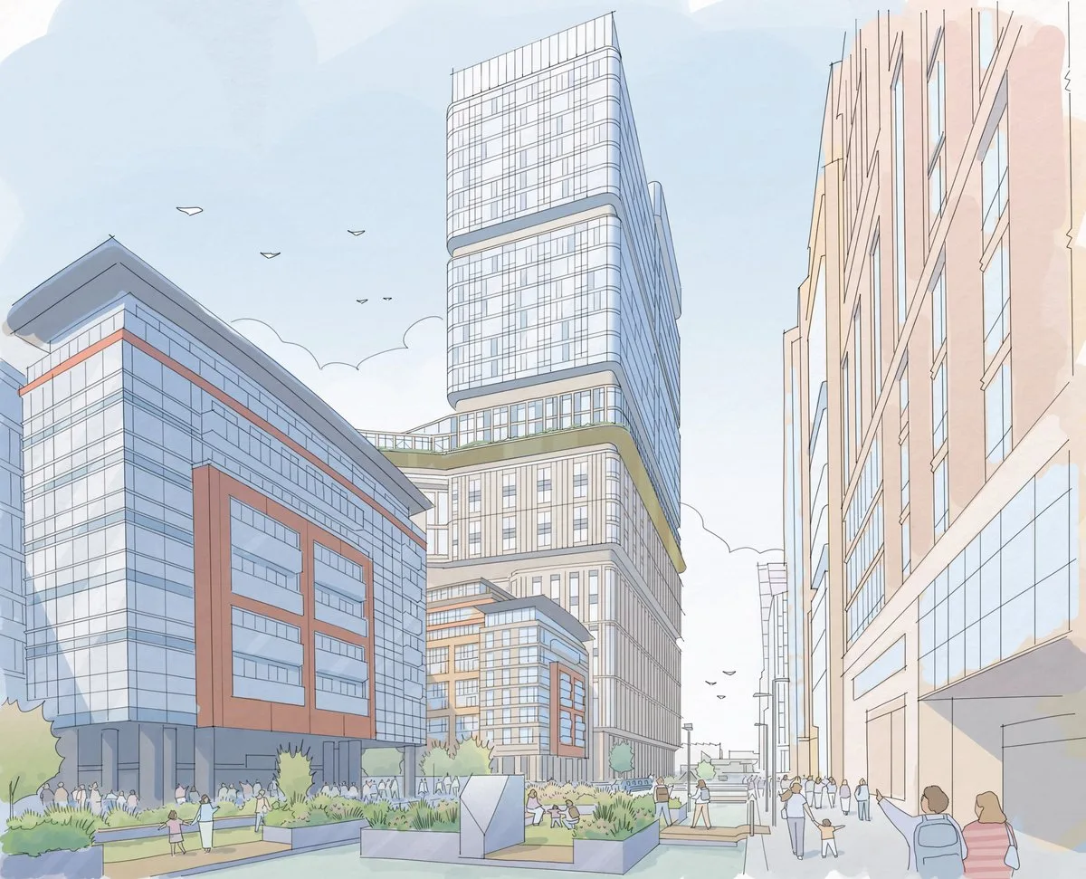 New images show dramatic transformation of London hospital under redevelopment plans