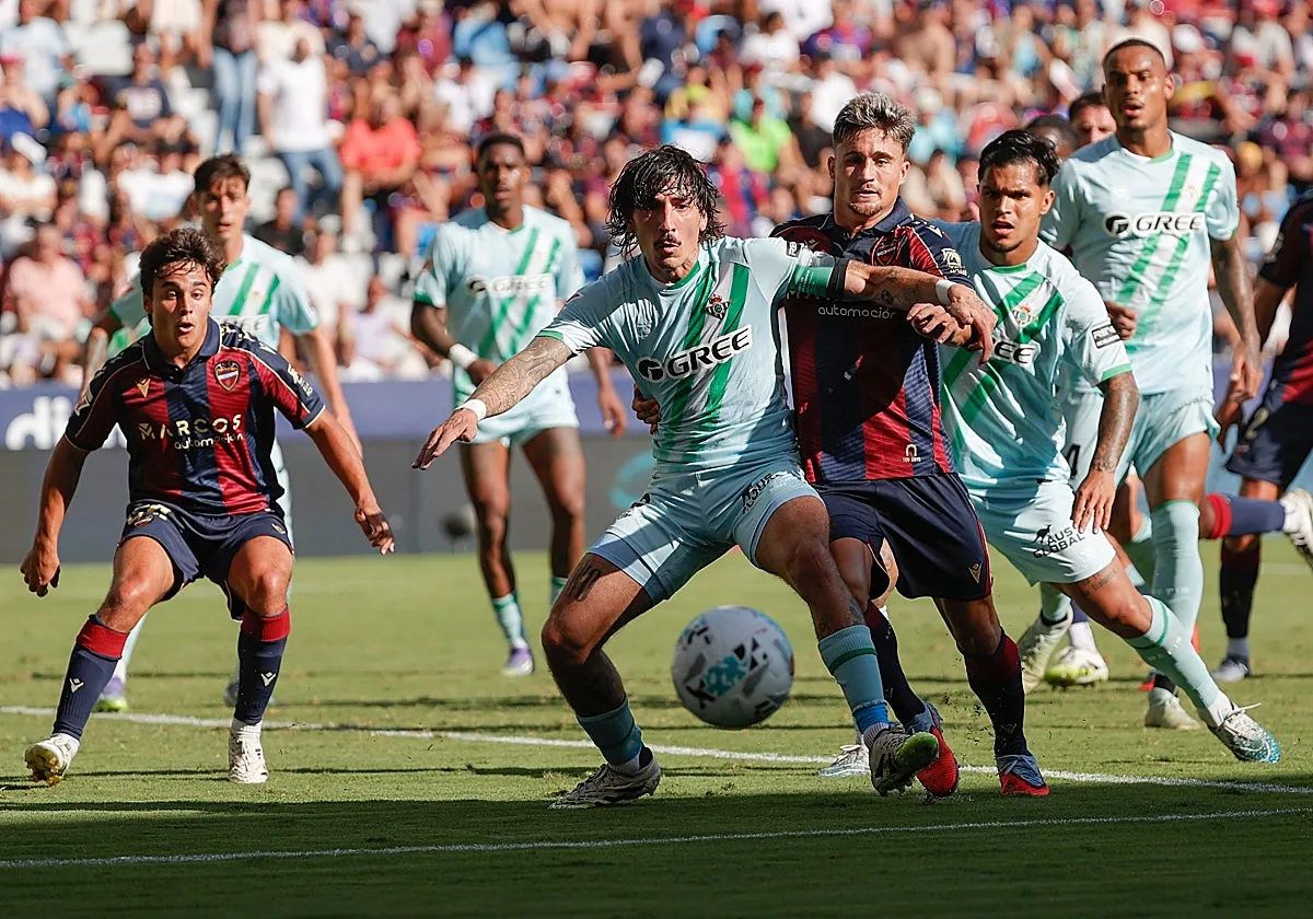 Dónde ver Levante - Betis: canal de TV y streaming online del partido de LaLiga EA Sports 2026-2027