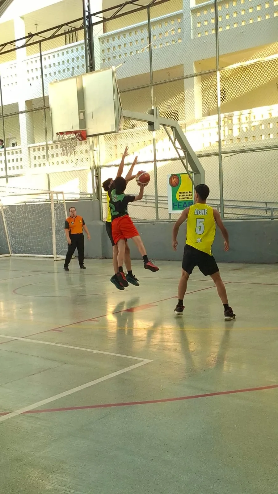 Feab adia 2ª rodada do Campeonato Acreano de Basquete Masculino Sub-18