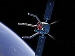 Meet Britain's 'Space Binman'! Giant robotic claw will hunt down defunct spacecraft and drag them to a fiery death in Earth's atmosphere
