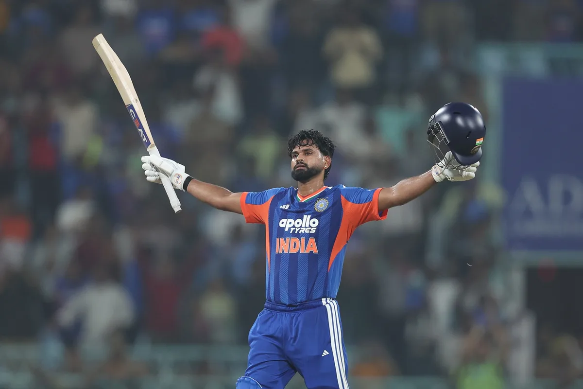 Iyer moves to fourth in T20I batting rankings