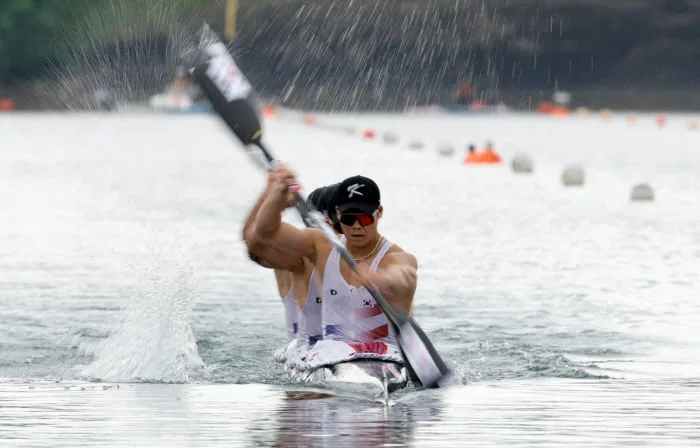 조광희의 '2전3기'! 카누서 터진 깜짝 금메달...男카약 4인승 500m, 중국 0.255차로 따돌리고 우승 "결실 맺어 가슴 뭉클해"[나고야 LIVE]
