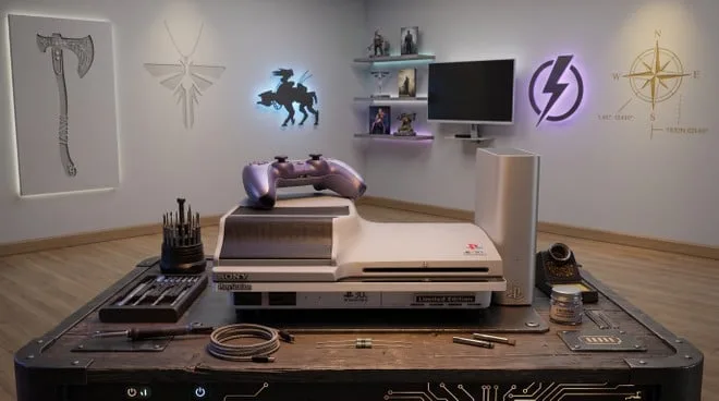 PS3 "Pro" em impressão 3D: refrigeração extrema garante overclock insano e salto de FPS