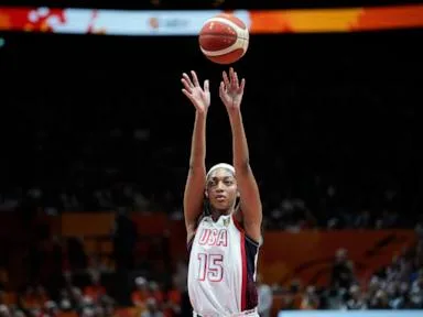 Angel Reese fine after taking hit to face just before halftime in Atlanta's win over New York