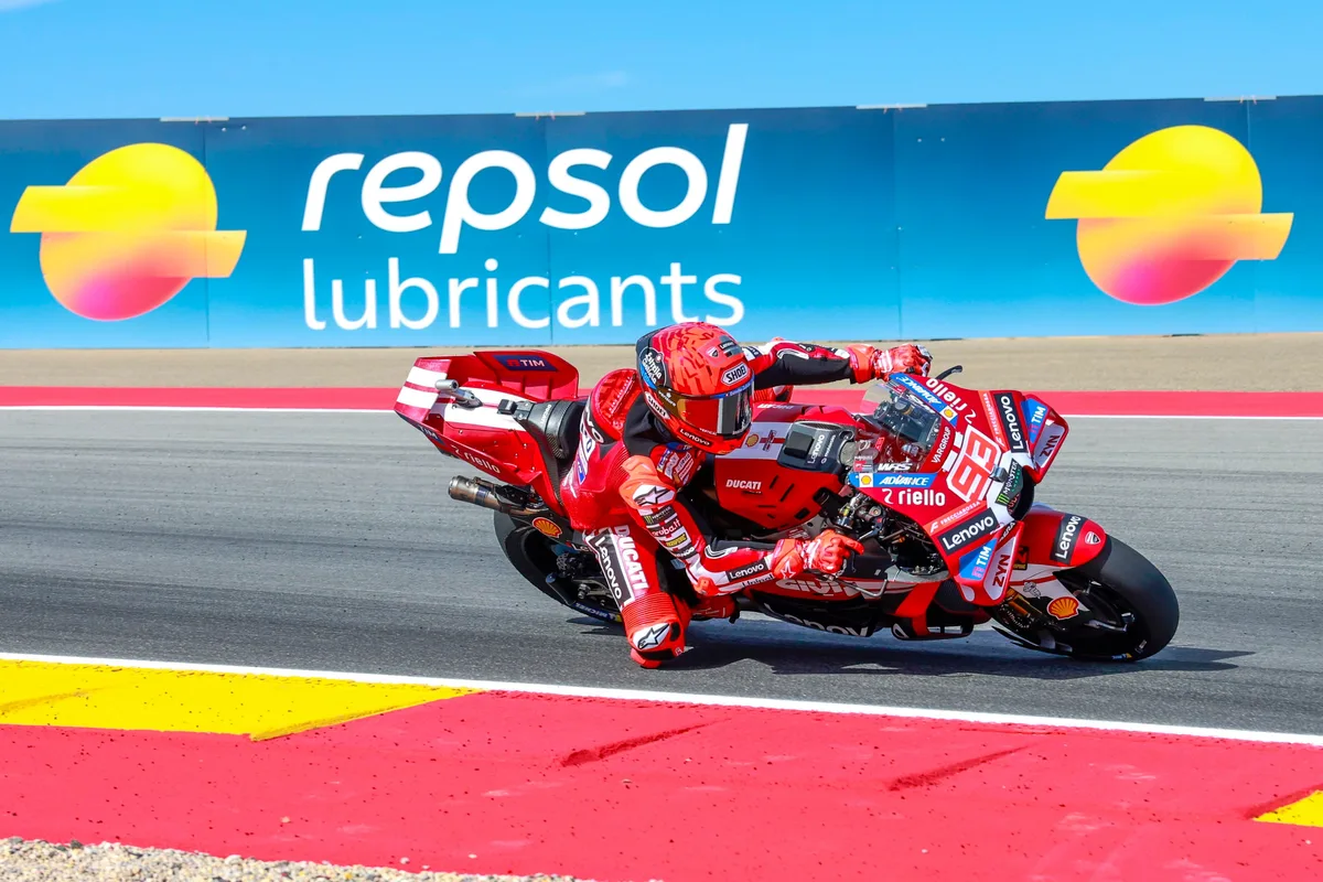 MotoGP Clasificación GP de Aragón en directo: Márquez, Acosta y Martín, hoy en vivo