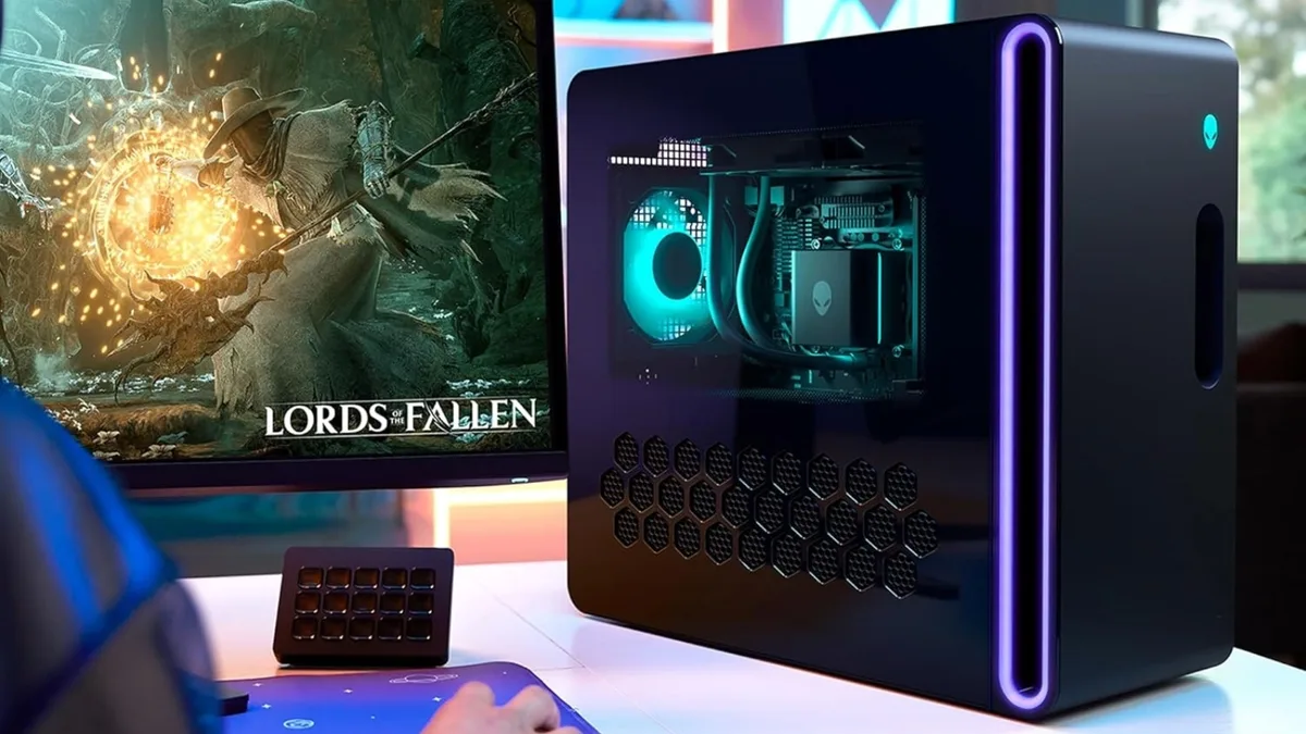 La hausse des prix n'affecte pas cette tour gaming Alienware avec Core Ultra 7, 32 Gb de RAM et RTX 5070 à -480€