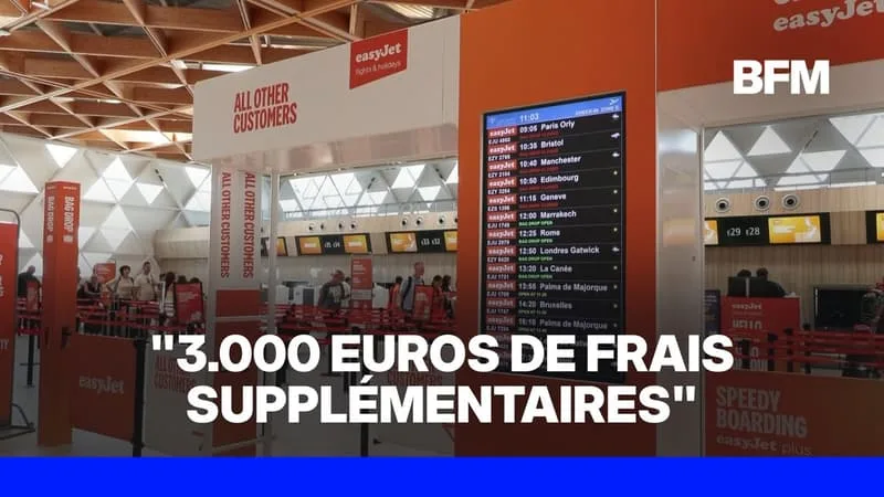 Grève chez EasyJet: ces vacanciers bloqués à l'étranger dans l'impossibilité de reprendre le travail