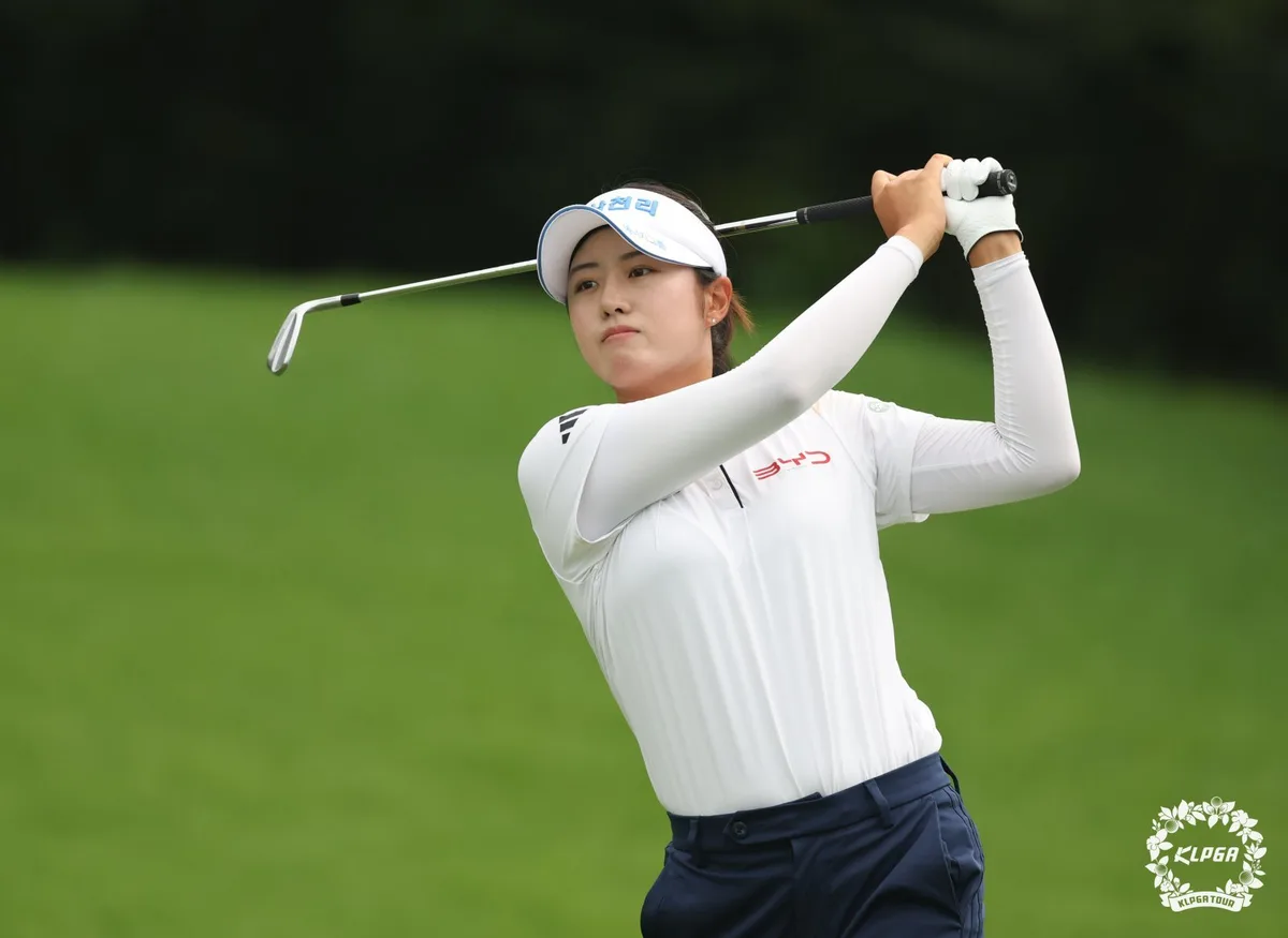 서교림, KLPGA 3연속 우승 청신호…KG 레이디스 3R 공동 5위