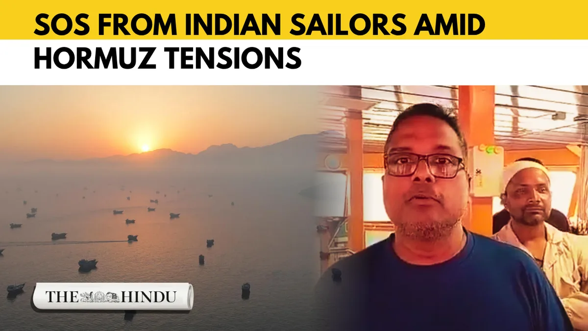 Indian sailors send SOS over Strait of Hormuz risk