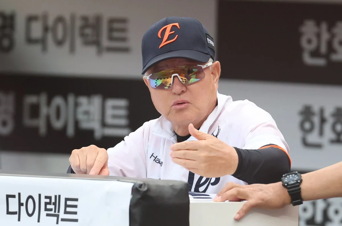 ‘9위 추락’ 김경문 감독, 한화 떠난다…NC전 끝으로 작별