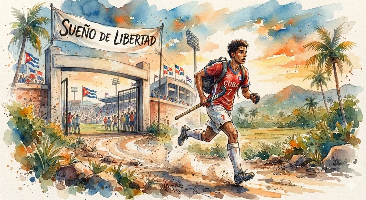 Así planeó Moisés Torres Puig su salida de la delegación de Cuba en Santo Domingo 2026