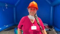 'Ao sentir terremoto, voltei à escola da minha filha e menina de 10 anos morreu em meus braços'
