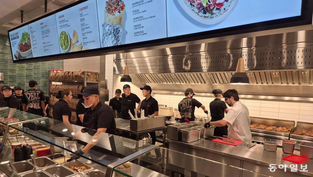 치폴레, 강남에 亞 1호점 오픈 “미국맛 그대로”