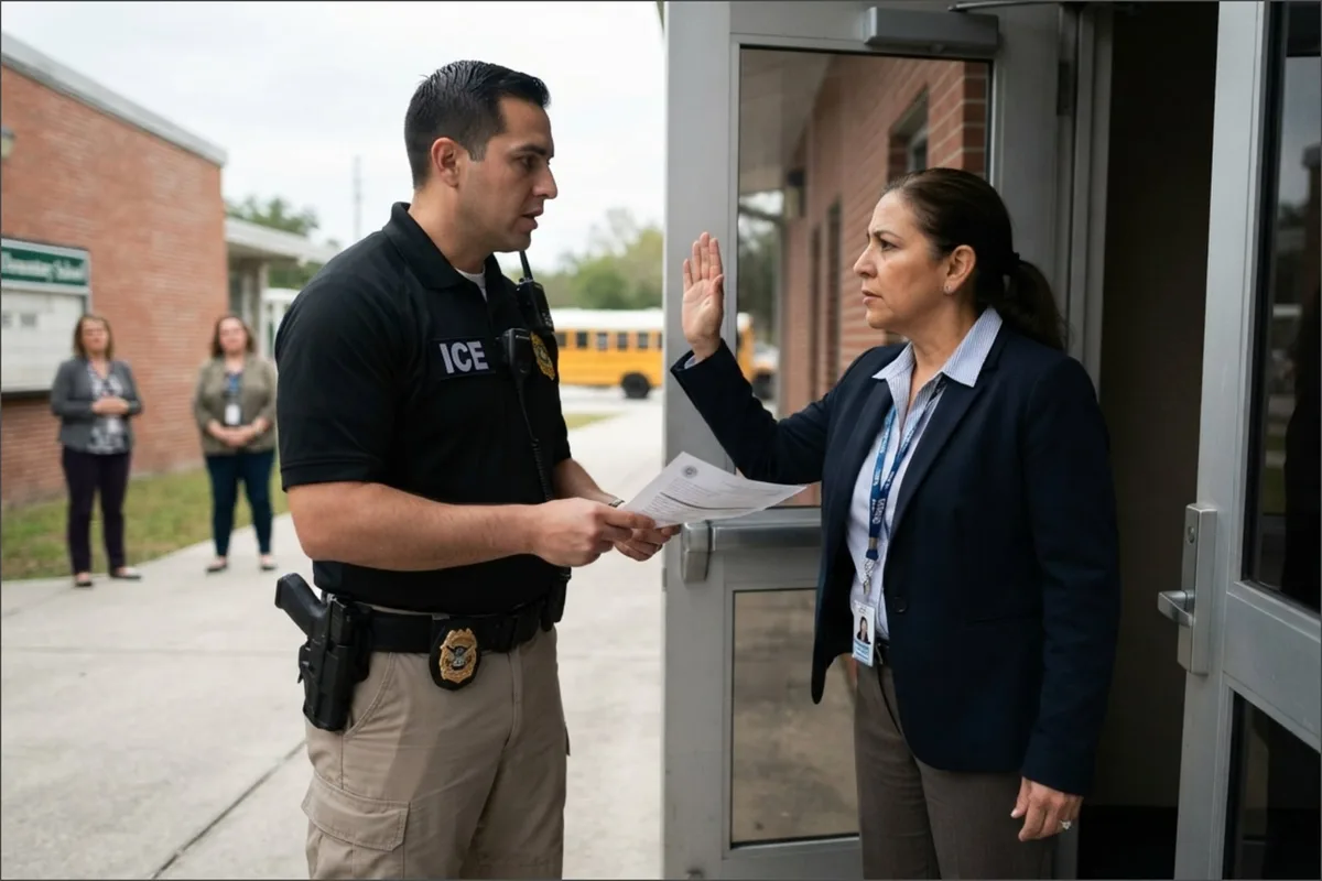 ICE y regreso a clases en Florida: el condado donde los agentes necesitarán una orden judicial para ingresar a las escuelas