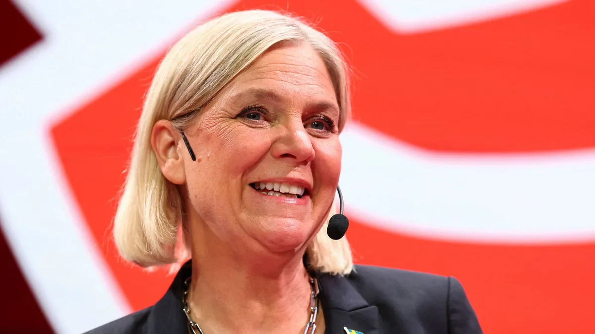 Quién es Magdalena Andersson, la socialdemócrata que ha ganado las elecciones de Suecia