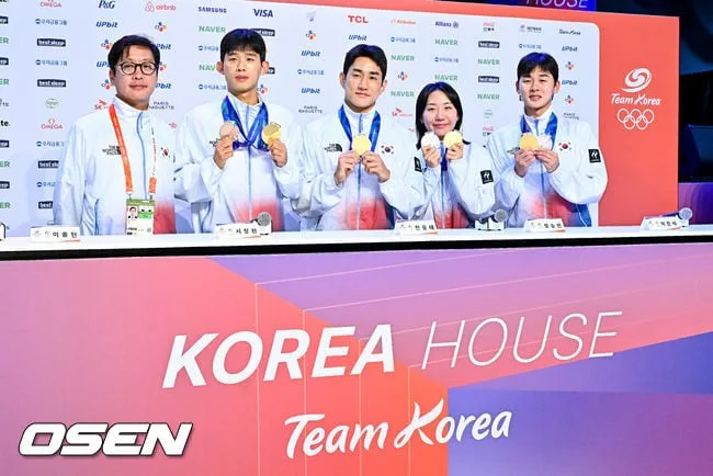 [사진]금2 은2 동1 아시안게임 마무리한 근대5종 대표팀