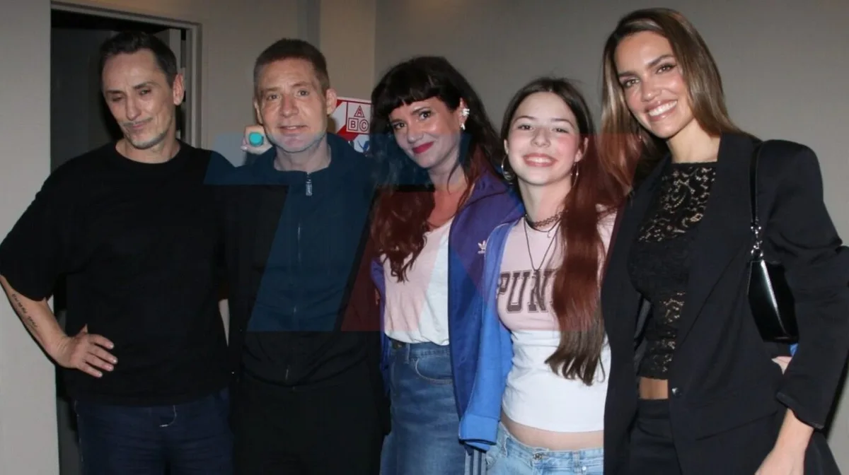 Las fotos de Adrián Suar y Rocío Robles en la función de “Boîte”, la obra que protagoniza Griselda Siciliani