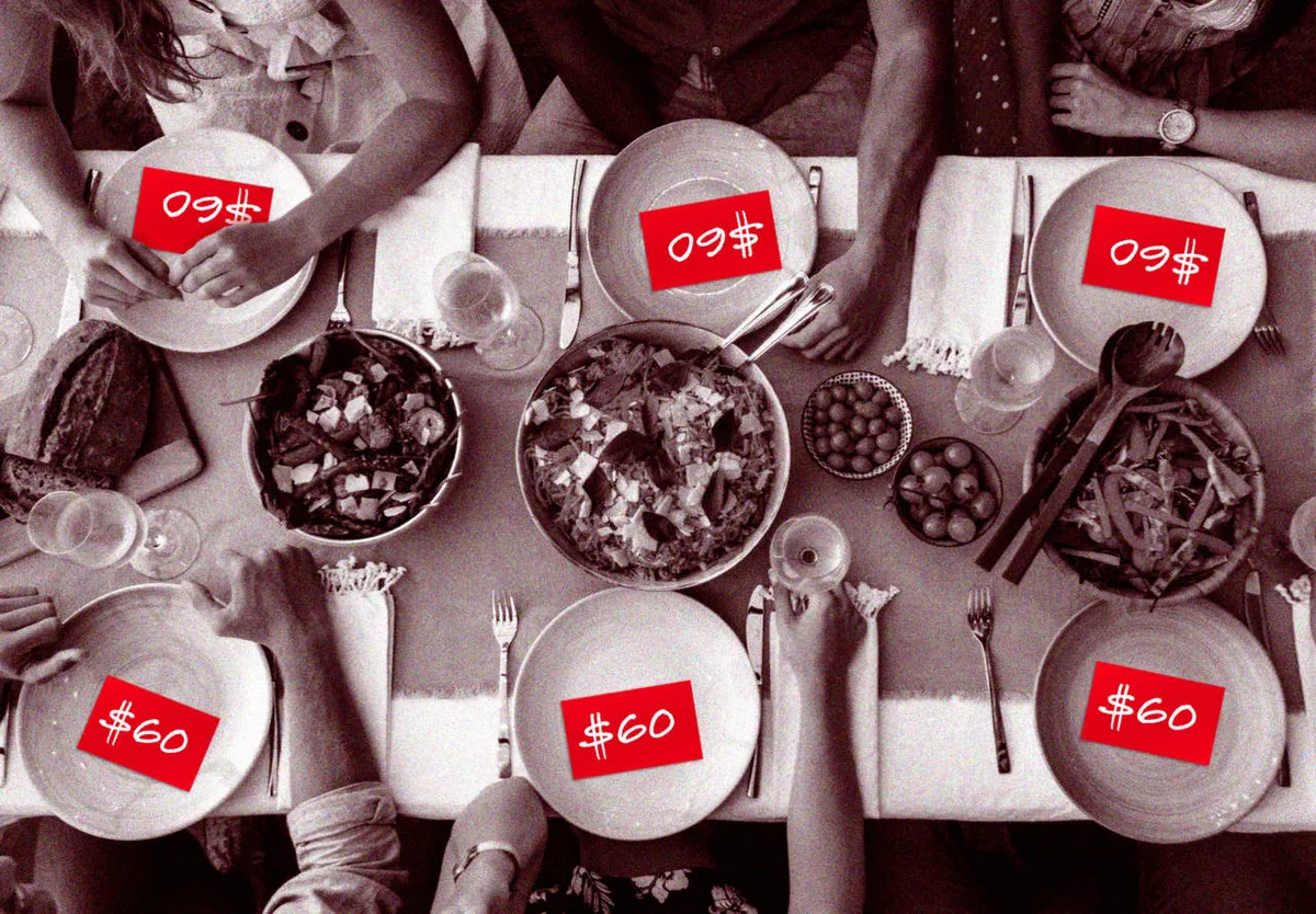I went to a dinner party, brought an appetizer and wine — and the host charged me $60. Should I cut ties with her?