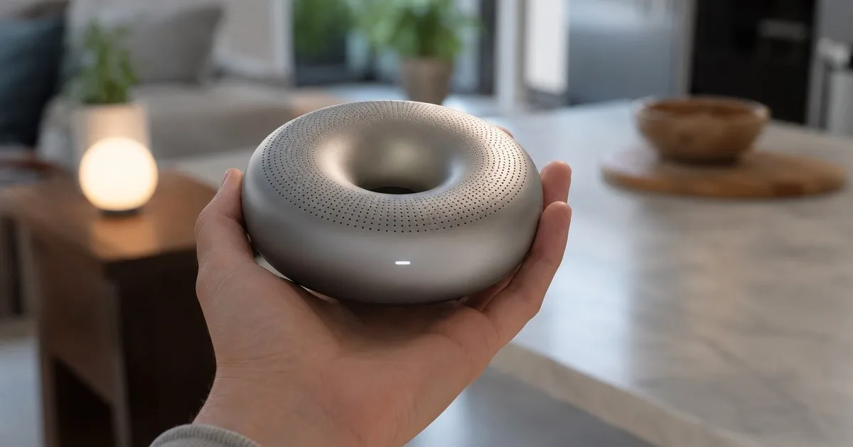 Confirman cómo será el nuevo dispositivo físico de OpenAI: un parlante sin pantalla, con forma de dona y movimiento propio