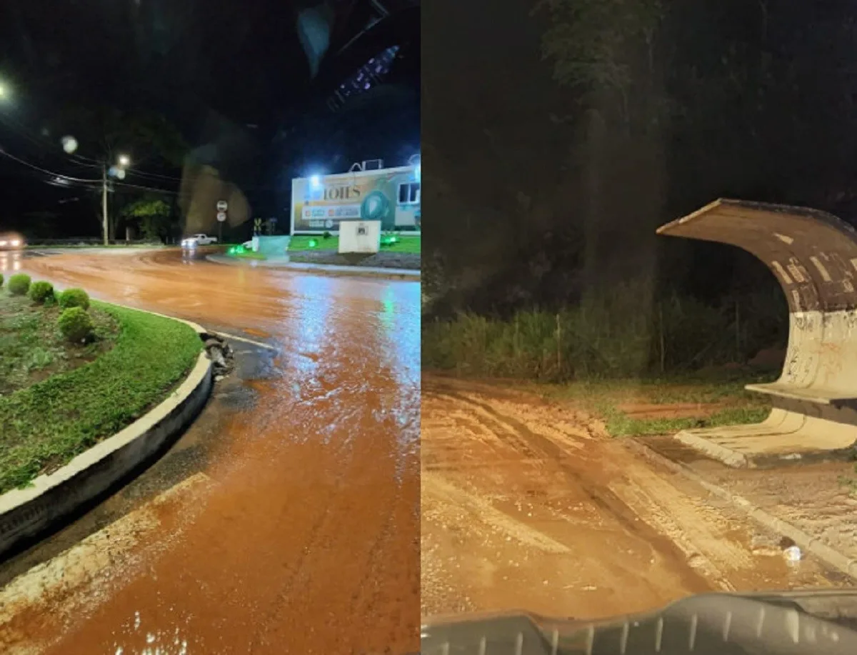 Loteamento provoca lamaçal após chuva e tem atividades suspensas em Juiz de Fora; multas podem passar de R$ 50 mil