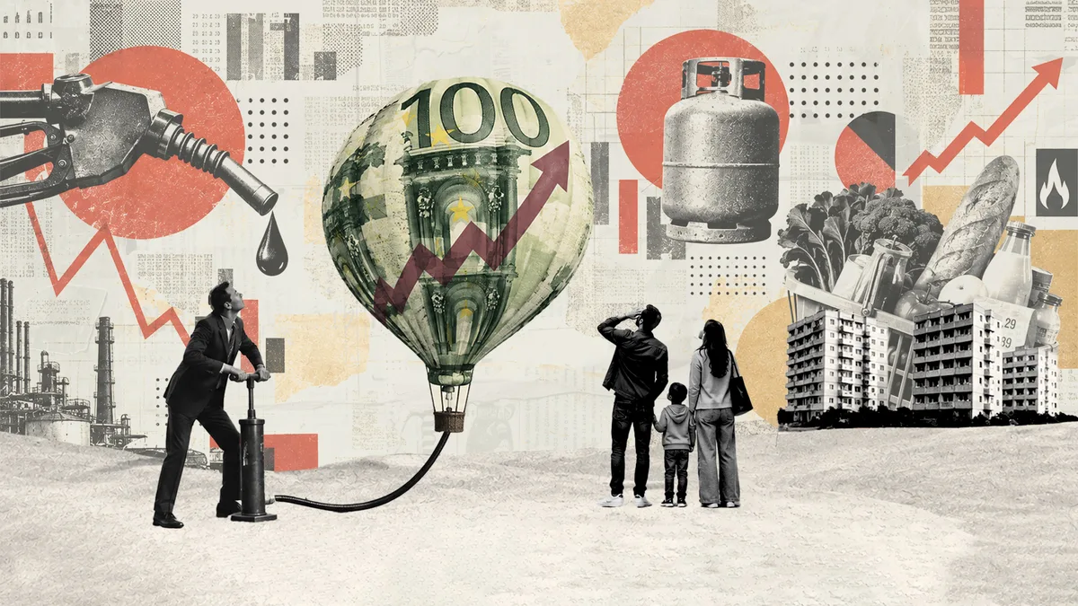 Inflação, combustíveis e prestação da casa. O aumento do custo de vida em cinco gráficos