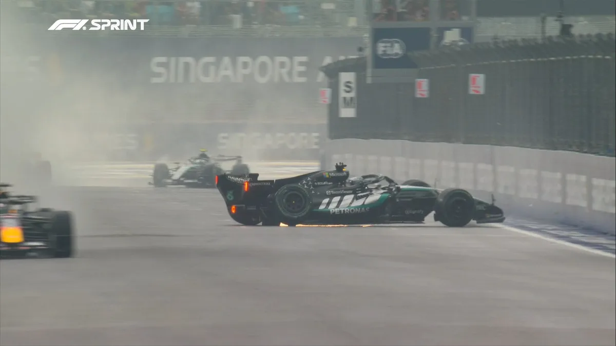 F1 Carrera sprint del GP de Singapur en directo: Alonso y Sainz hoy, en vivo