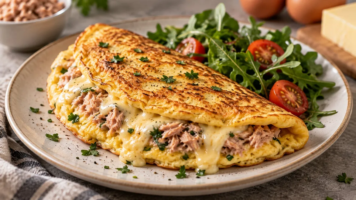 Cómo hacer una cena rápida y saludable con una lata de atún, 2 huevos y queso: fácil y lista en 10 minutos