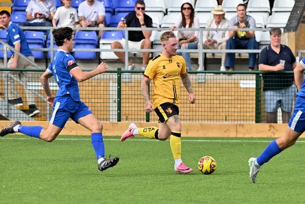 Rod Stewart rocks up to support his local non-league football team