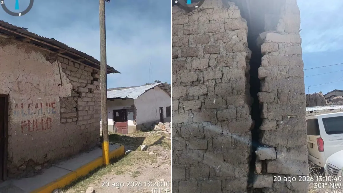 Sismo de 7.2 en Ayacucho: Deslizamientos y reporte de daños en la zona del epicentro
