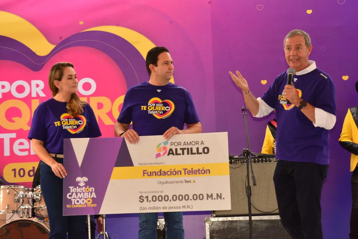 Supera Coahuila la meta del Teletón 2026; reúne 3.7 millones de pesos