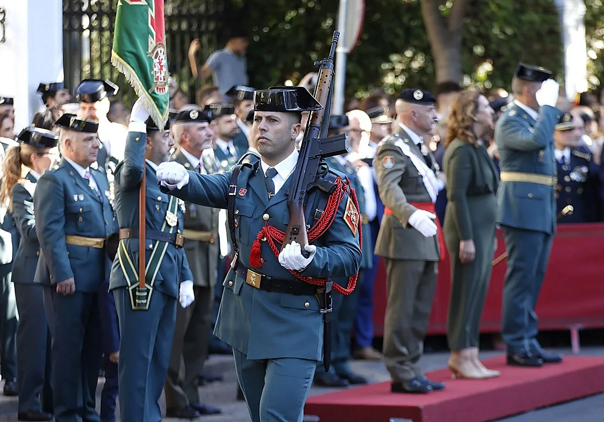 El recuerdo de Adamuz vuelve en la fiesta de la patrona de la Guardia Civil: «Lo que vimos quedará en nuestra memoria»