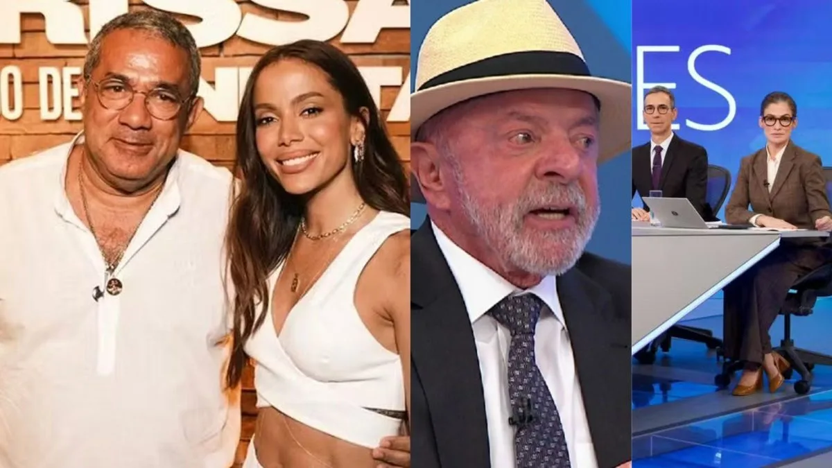 Pai de Anitta entra na polêmica e critica jornalistas da Globo após entrevista de Lula: ‘Foi ridícula e covarde a inquisição montada’