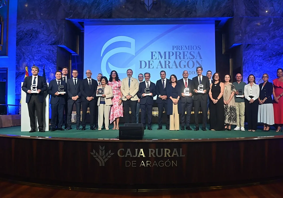 Estas son las siete empresas y profesionales distinguidos por CEOE Aragón